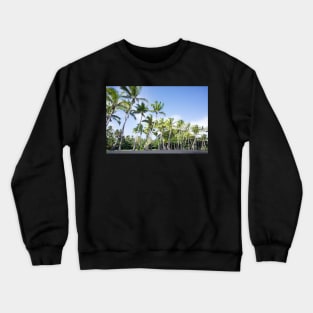 Palms in a row Crewneck Sweatshirt